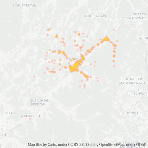 Heatmap für plz 79215