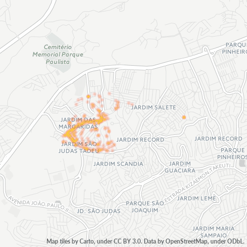 06786-000 Heatmap de Densidade da Empresa