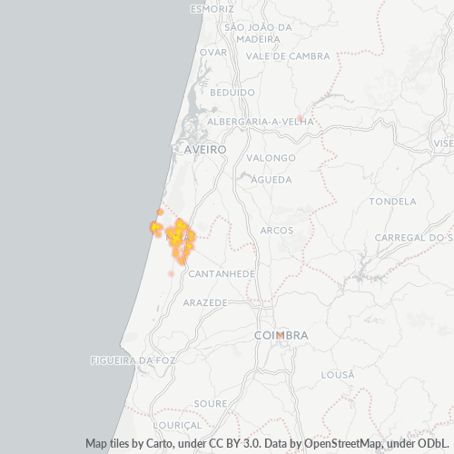 3070 Heatmap de Densidade da Empresa