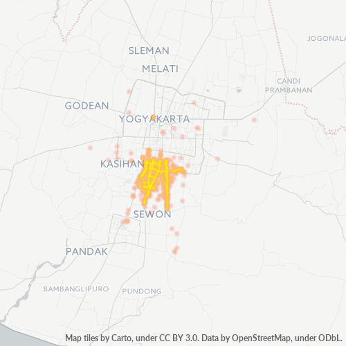 55188 Peta Panas Densitas Bisnis