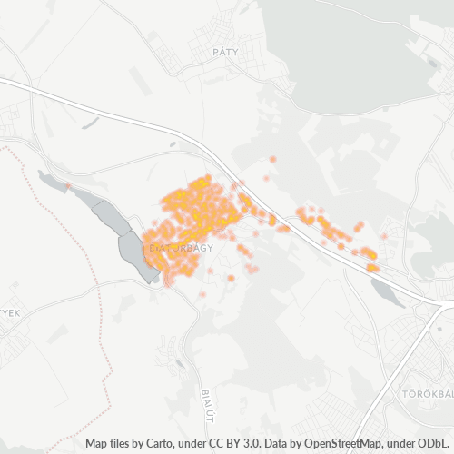 2051 Vállalati sűrűségi térkép