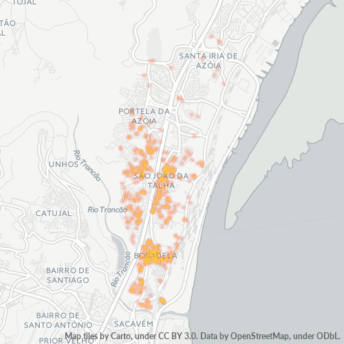 2695 Heatmap de Densidade da Empresa