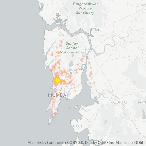 400055 Business Density Heatmap