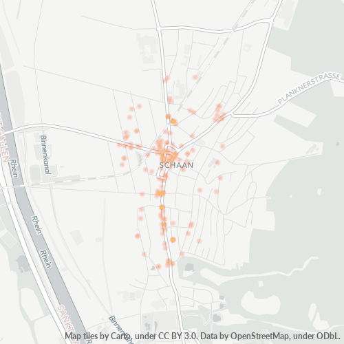 9494 Business Density Heatmap