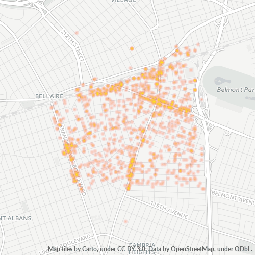 11429 Business Density Heatmap