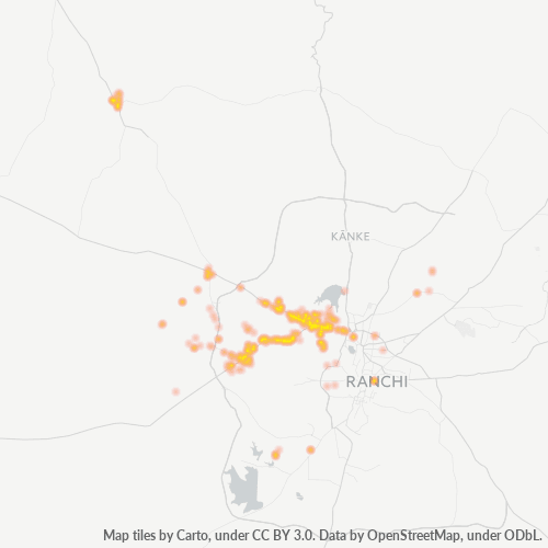 834005 Business Density Heatmap