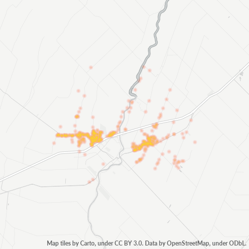 J2R Business Density Heatmap