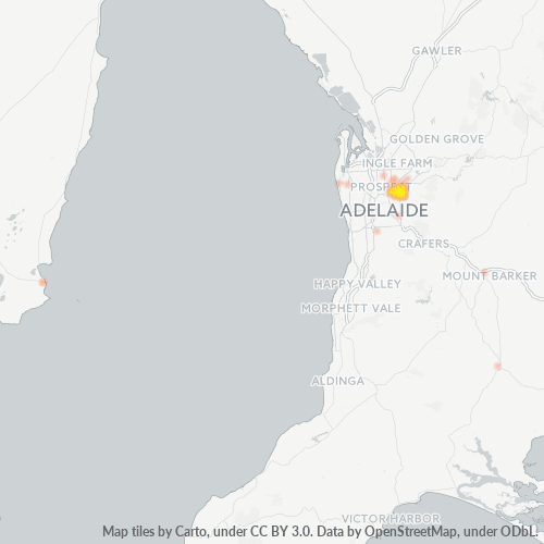 5070 Business Density Heatmap