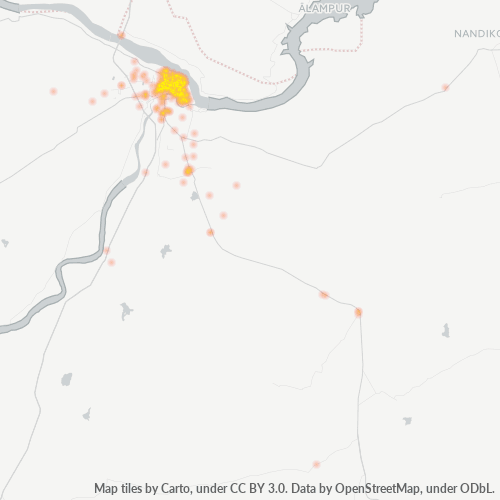 518001 Business Density Heatmap