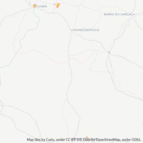 78840-000 Heatmap de Densidade da Empresa