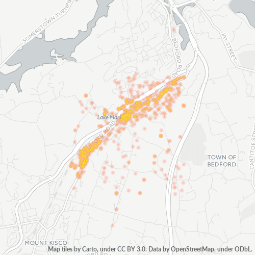 10507 Business Density Heatmap
