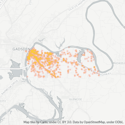 35903 Business Density Heatmap