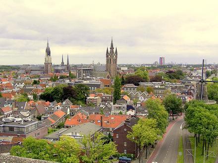 Delft, Nederland Prent