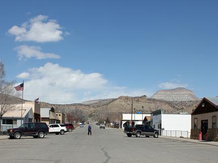 Slika mesta De Beque, Colorado