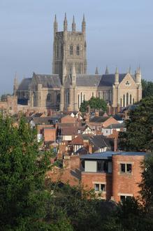 Worcester, Storbritannien Image